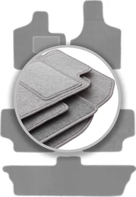 Produktbild von Graue Automatten für: Chrysler Voyager III 7-Sitzer (2001-2007)