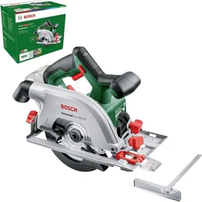 Immagine prodotto di Sega circolare a batteria Bosch Home and Garden UniversalCirc 18V-53, profondità di taglio max. 53 mm, incl. guida parallela