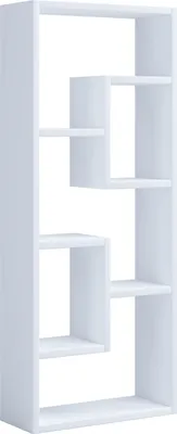 Produktbild von VCM Holz Aufbewahrung | Bücherregal | Maße H. 92 x B. 36 x T. 15 cm | Medienregal | schicker Blickfang Raumteiler | Standregal - Vilo