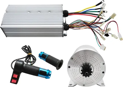 Obrázek produktu pro Bezkartáčový stejnosměrný motor – sada – napětí 72 V – výkon 3000 W – pro elektrické skútry, motokáry, motocykly – sada pro vlastní montáž