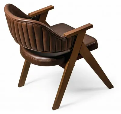Immagine prodotto di Sedia, stile moderno, colore marrone, nuova, imbottita, comoda, ideale per il soggiorno, confortevole