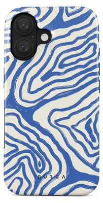 Produktbild von Burga Tough Outdoor-Handyhülle für iPhone 16 - Backcover Kunststoff Seven Seas Blau