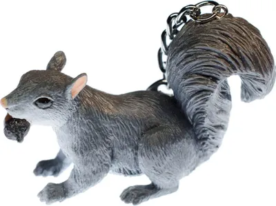 Produktbild von Eichhörnchen Grauhörnchen Schlüsselanhänger Miniblings Anhänger Schlüsselring