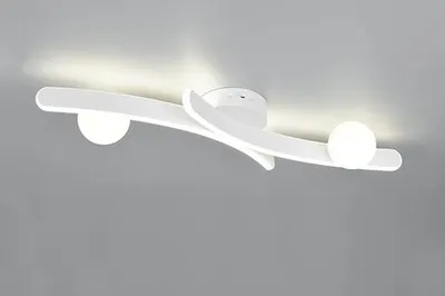 Productafbeelding van Design plafondlamp Napoli wit