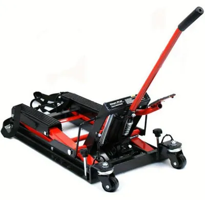 Produktbild von Hydraulischer Motorheber – Motorwagenheber mit einer Tragfähigkeit von 680 kg und einer rutschfesten Plattform