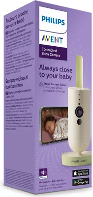 Zdjęcie produktu dla Kamera Philips Avent Connected dla niemowląt z aplikacją, model SCD643/26