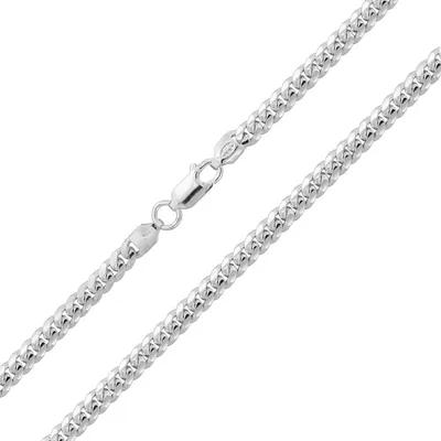 Image de Chaine Courbe Homme/Femme Argent fin 925 - 56cm*4mm; TRS24646L22