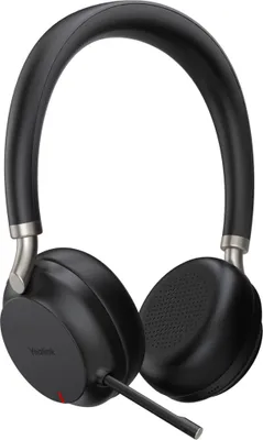 Obrázek produktu pro Yealink BH72 - Nhlavn souprava - On-Ear - Bluetooth - bezdrtov - adaptr USB-A pes Bluetooth - izolace umu - ern - certifikovno pro Microsoft Teams
