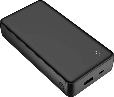 Immagine prodotto di WOW, Powerbank 20000 mAh USB-A / USB-C compatto, nero