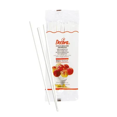Produktbild von DECORA, 0050373 Backpapierstäbchen, Geeignet zum Backen im Ofen, Perfekt für die