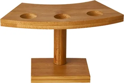 Produktbild von Tray, Bambus "pure" 9 cm x 16 cm x 7,6 cm für 3 Spitztüten