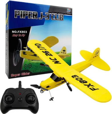 Produktbild von Fx803 Fernsteuerung Segelflugzeug Epp Foam Fixed Wing Elektroflugzeug Modell Spielzeug Rc Flugzeug gelb