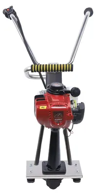 Obrázok produktu pre Vibračné dosky na betón – benzínový 4-taktný motor 35,8 cm³ – vibračná sila 260 kg – pre dosky s dĺžkou 1–5 m (bez dosky) – nerezová oceľ – červená
