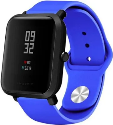 Produktbild von Strap-it Xiaomi Amazfit Bip Sportarmband (Blau)