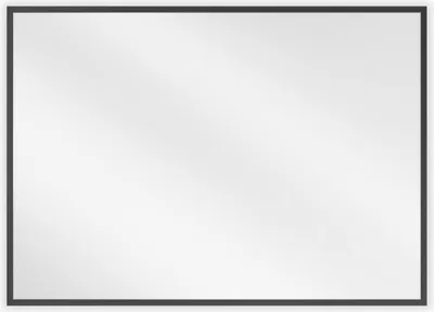 Obrázok produktu pre Obdĺžnikové kúpeľňové zrkadlo Mexen Loft 70 x 50 cm, čierny rám - 9852-070-050-000-70