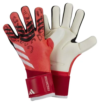 Produktbild von Adidas - "Predator Pro" Torhüter-Handschuhe für Kinder , Torwart GT14546 (6) (Rot/Schwarz)