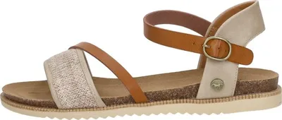 Image de Mustang Sandalen Plat Sandalen Plat - Beige - Maat 41