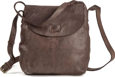 Produktbild von HAROLD'S Leder Umhängetasche Schultertasche Submarine Shoulderbag Brown dunkelbraun