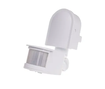 Zdjęcie produktu dla Czujnik ruchu z wyłącznikiem zmierzchowym 230V AC IP44 DR-05W Czujnik ruchu F&F
