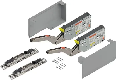 Produktbild von BLUM  Kraftspeicher Set LF 1730-5200 + Befestigung & Abdeckung hellgrau