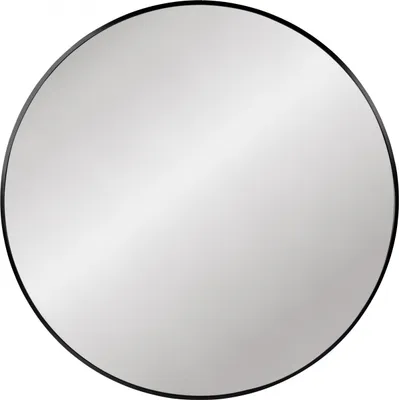 Immagine prodotto di Specchio da parete Elsie XL 323831 - 80x80 cm - Nero