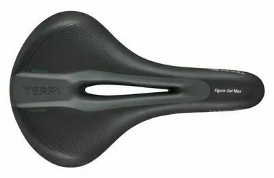 Zdjęcie produktu dla Terry Figura Gel Max Men Black 150 mm Steel Alloy Siodełko