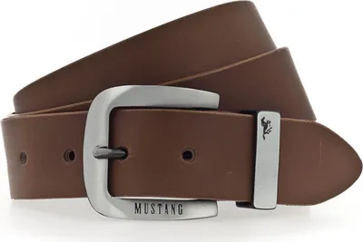 Produktbild von MUSTANG Leder Gürtel Leather Belt W115 Baileys hellbraun