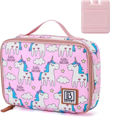 Produktbild von Brisby 4-lagige Kühltasche – Lunchtasche 2,5 Liter – Unicorn