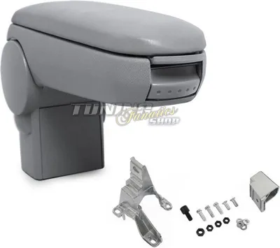 Produktbild von Mittelarmlehne Armlehne MAL SET für VW Golf 4 IV / Bora + Variant in Leder GRAU