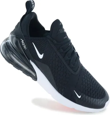 A studio shot of a single Nike Air Max 270 shoe.