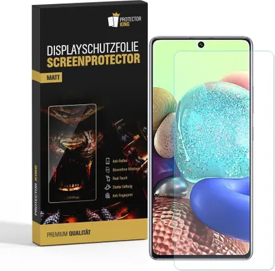 Produktbild von 2x Displayschutzfolie für Samsung Galaxy A71 ANTI-REFLEX Displayfolie MATT
