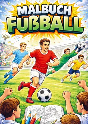 Produktbild von Malbuch, Fubball