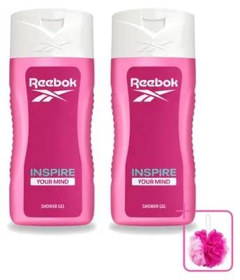 Produktbild von 2 x Reebok Inspire Your Mind Douchegel - 400 ml - Sparpackung - 2 Stücke
