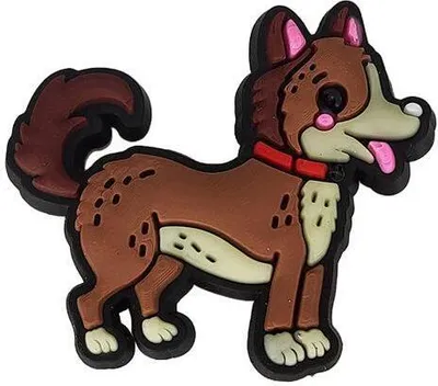 Image de Shoe Charms pour sabots Chaussure Pin Ferme Broche pour Crocs Chien