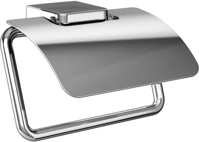 Produktbild von emco trend Toilettenpapierhalter mit Deckel, chrom, 020000100