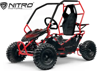 Produktbild von Nitro Motors Eco Gokart CROSSER 1000W 36V Kinderbuggy Kinder-Quad Blau