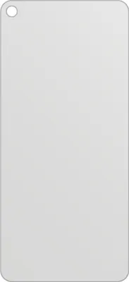 A white protective film for a Google Pixel 4a 5G.