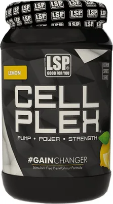 Produktbild von LSP Pre Workout Shake CELL PLEX® (2.520g) - Lemon, Pulver