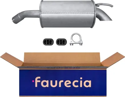 Produktbild von HELLA 8LD 366 031-431 Endschalldämpfer für OPEL Vectra C Limousine (Z02) Auspuff