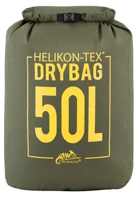 Immagine prodotto di Borsa impermeabile da 50 litri - Leggera e impermeabile - Verde/Nera