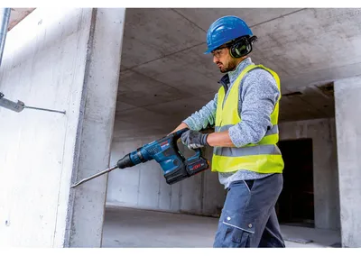 Zdjęcie produktu dla Bosch GBH 18V-36 C Professional, Wiertarka pistoletowa, SDS Max, Bezszczotkowy, Czarny, Niebieski, 500 RPM, 3,5 cm