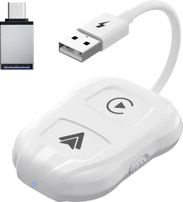 Produktbild von CarPlay-Wireless-Adapter wandelt kabelgebundene in kabellose Plug-and-Play-Konvertierungen um