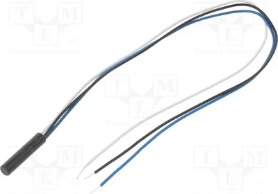 Productafbeelding van 1x Reedschakelaar: Contactoppervlak: 9,3 mm. Schakelvermogen: 5W. Afmetingen: Ø 5,8 x 25,4 mm. Stroom: 0,25A. Artikelnummer: 59022-3-S-02-A. Type: Reedschakelaar