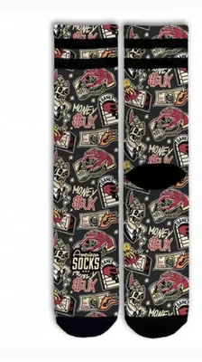 Image de American Socks Money Sucks Couleur Multicolore