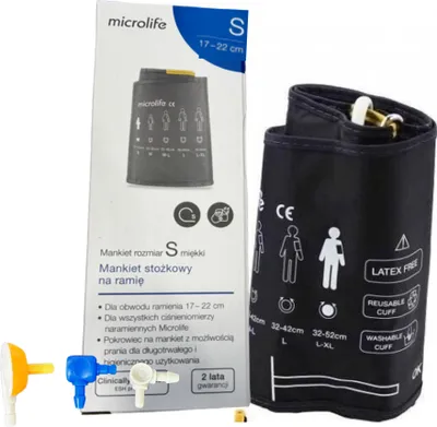 Zdjęcie produktu dla Microlife Mankiet S (17-22cm) Dziecięcy 3G, 4G, 5G