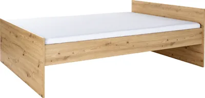 Image de Lit d'adolescent Alessio avec surface de couchage XXL pour chambre d'adolescent, 120x200 cm avec caisson à roulettes