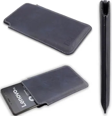 Produktbild von caseroxx Business-Line Etui für Lenovo P2, Tasche (Business-Line Etui in blau)