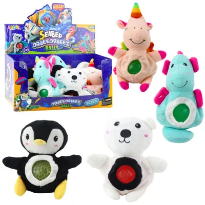 Produktbild von Lean Plüsch-Bauch Quetsch-Maskottchen Mit Wasserbällen 20Cm Mix
