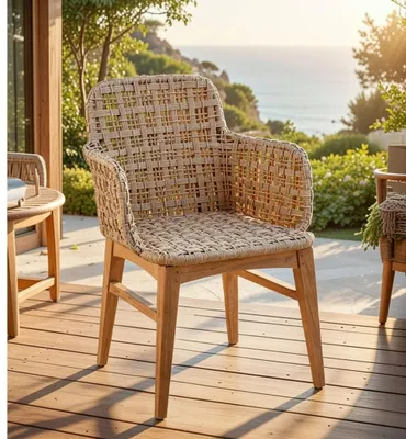 Obrázek produktu pro Elegantní zahradní židle v moderním designu na terasu a do zahrady