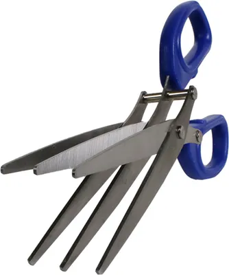 Produktbild von JVS Wurm Schere 3-Klinge - Wurmschere XXL - Kräuterschere - 19cm Lang